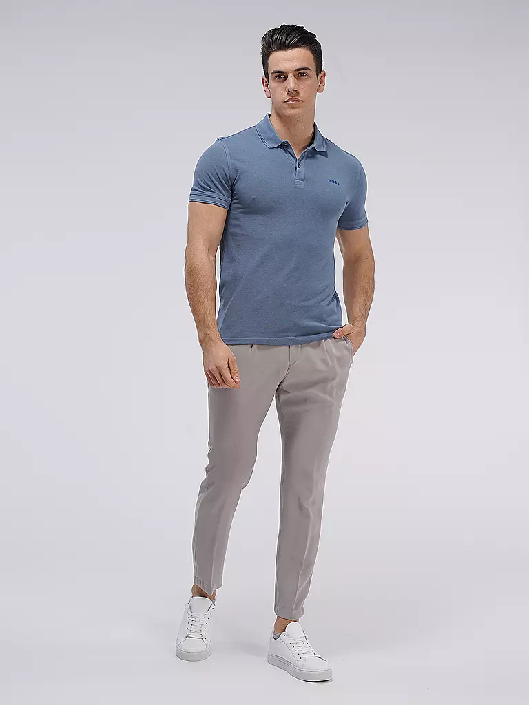 BOSS | Poloshirt Slim Fit Prime | blau