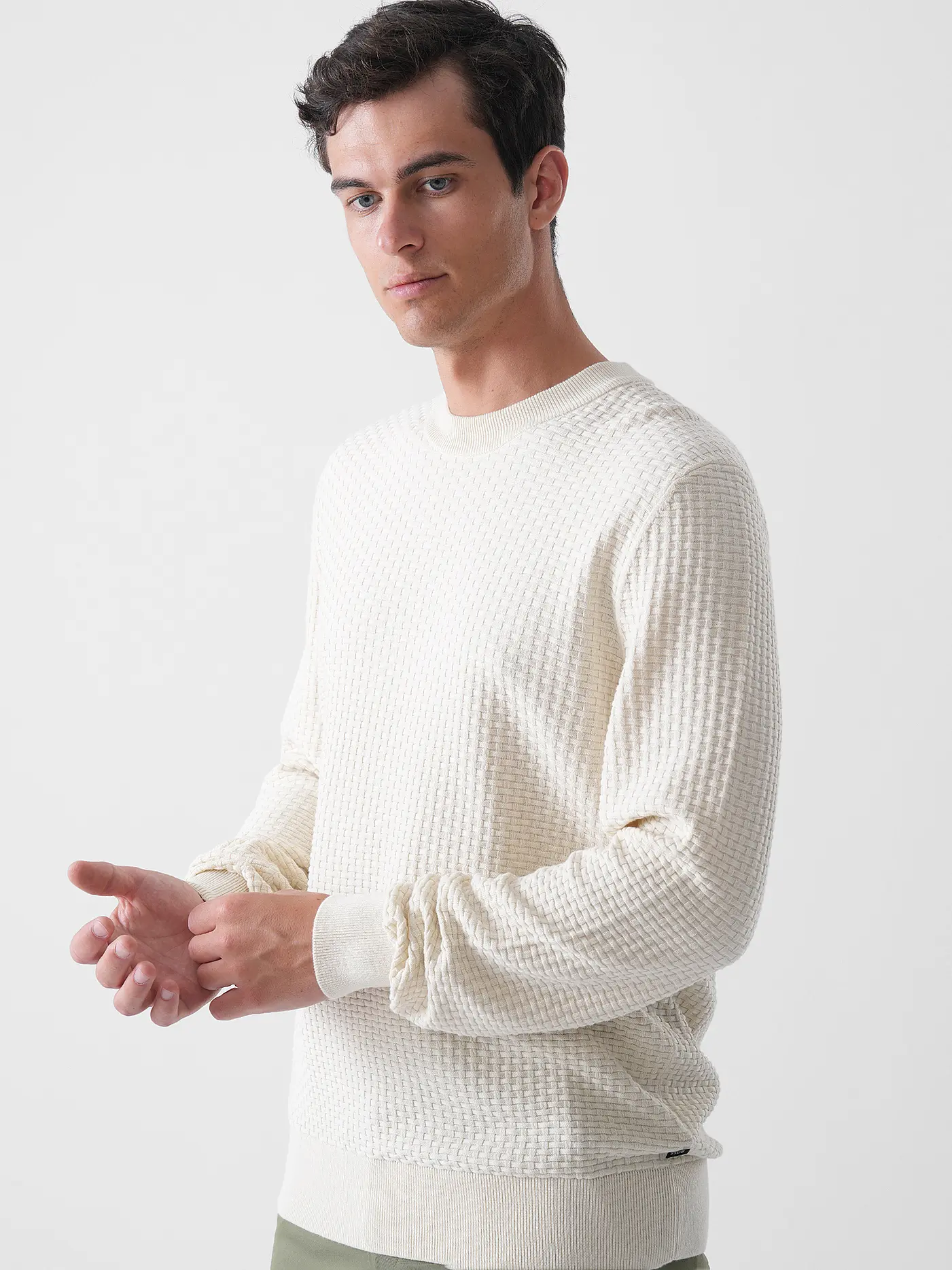 BOSS | Pullover  | creme