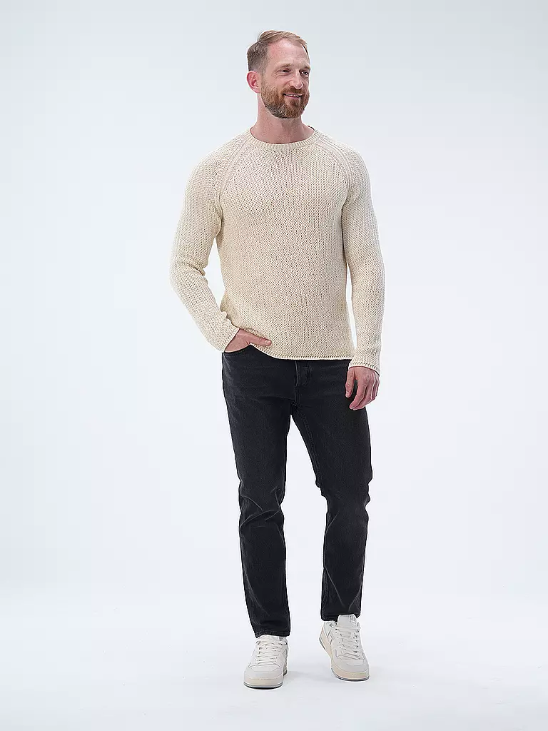 BOSS | Pullover CHRISTIAN | creme