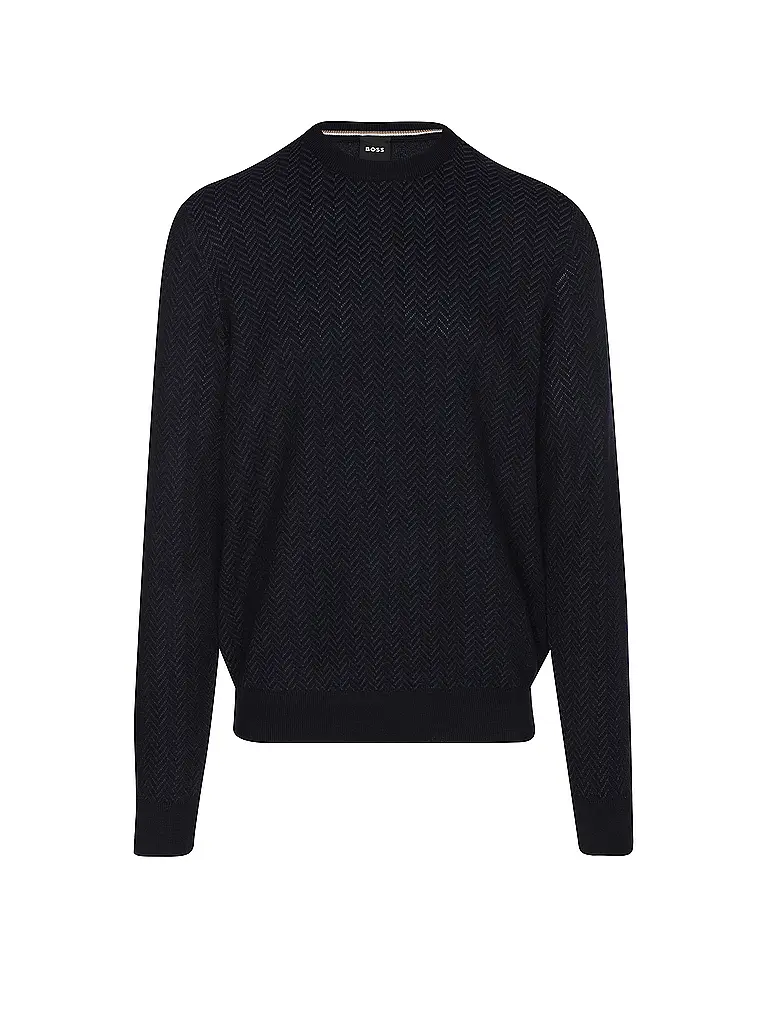 BOSS | Pullover H-HABITO | dunkelblau