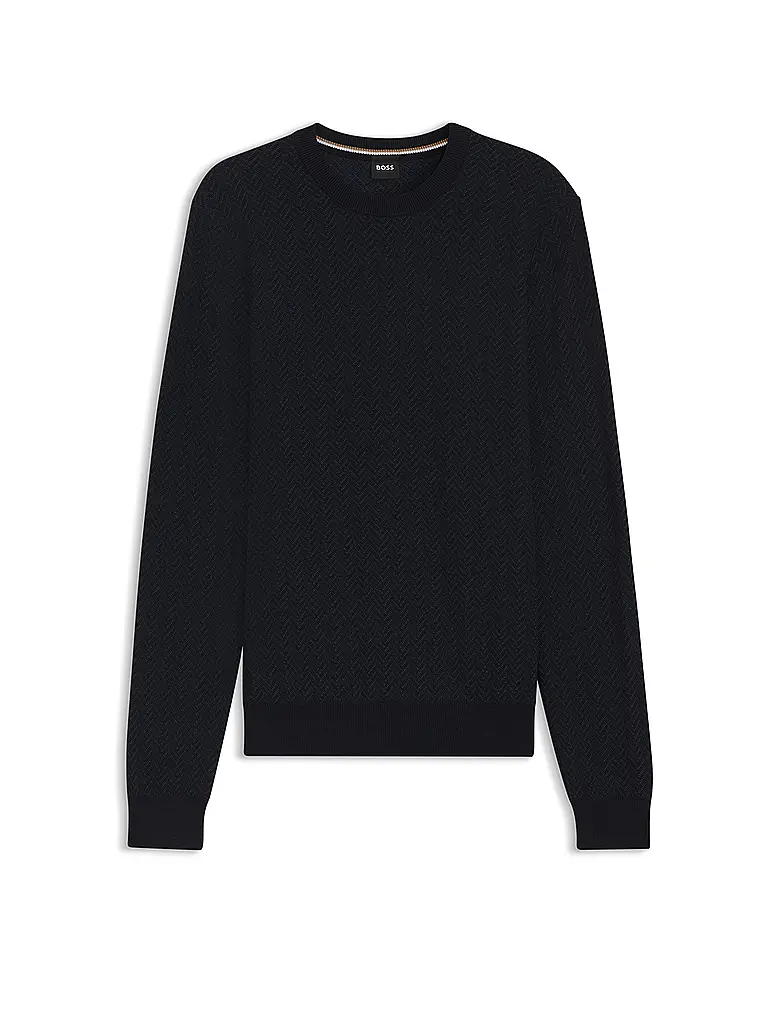 BOSS | Pullover H-HABITO | dunkelblau