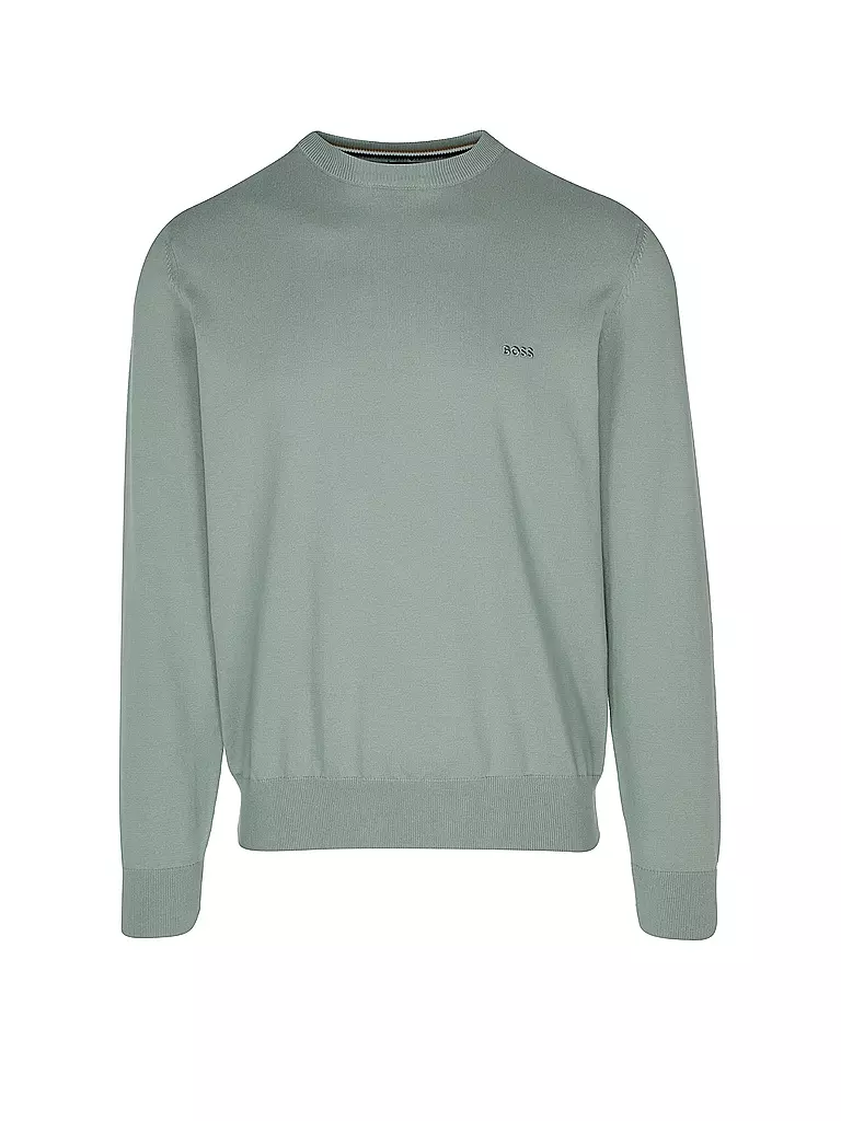 BOSS | Pullover Regular Fit PACAS-L  | Hellgrün