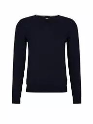 BOSS | Pullover Slim Fit LENO-P | dunkelblau
