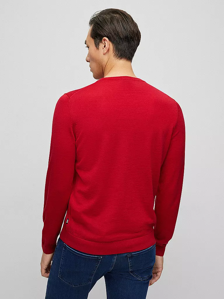 BOSS | Pullover Slim Fit LENO-P | rot