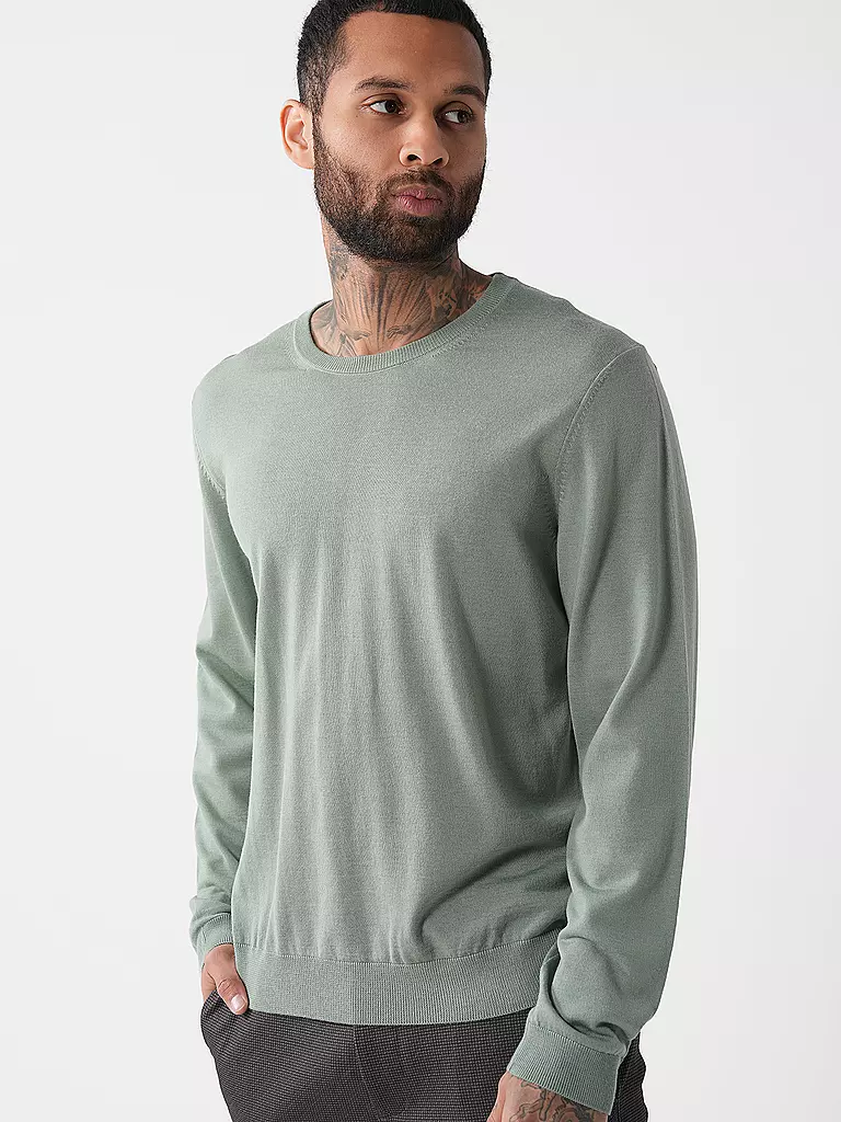 BOSS | Pullover Slim Fit LENO-P | creme