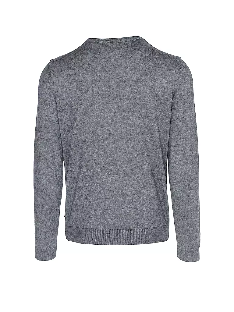 BOSS | Pullover Slim Fit LENO-P | grau