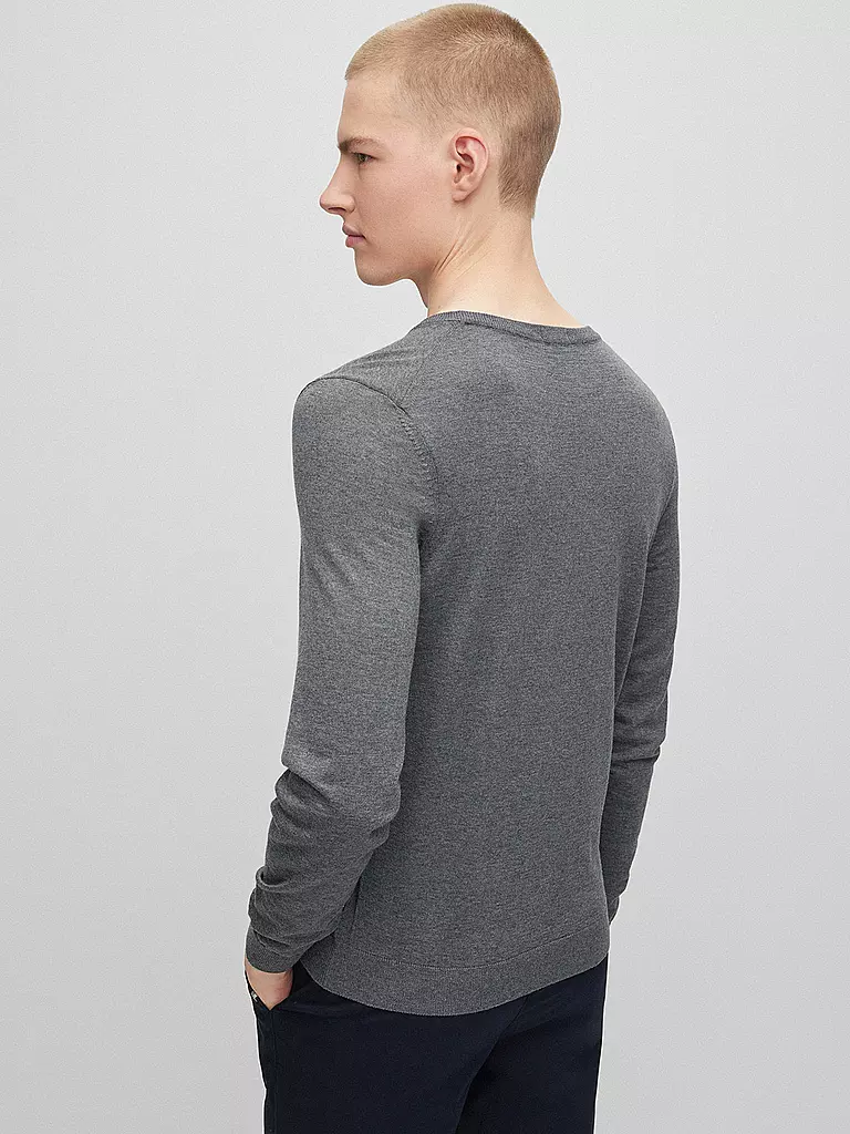 BOSS | Pullover Slim Fit MELBA | grün