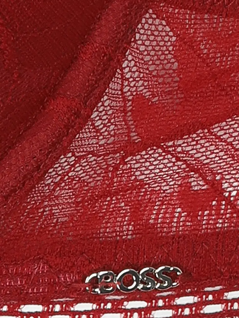 BOSS | Push Up BH PEONY LACE | dunkelrot