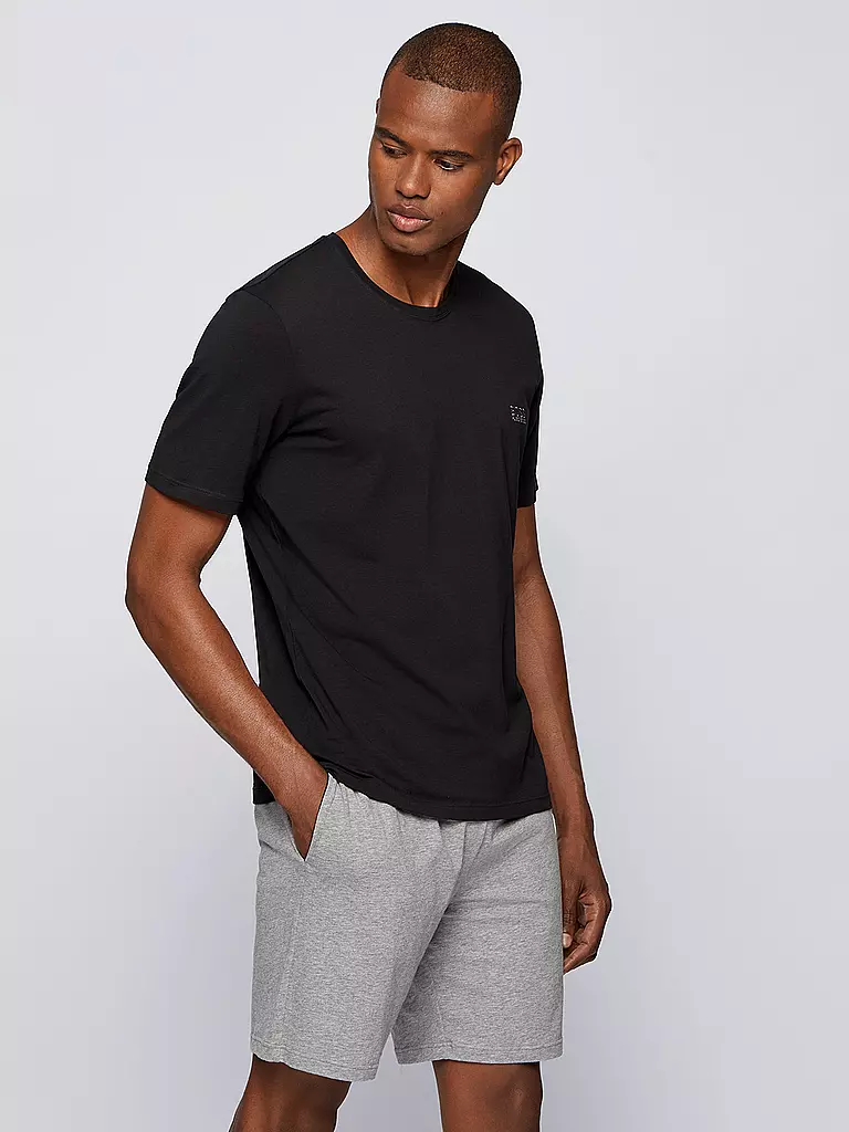 BOSS | Pyjama Shirt Mix and Match | schwarz
