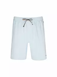 BOSS | Pyjamahose - Shorts | hellblau
