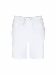 BOSS | Pyjamahose - Shorts | weiss