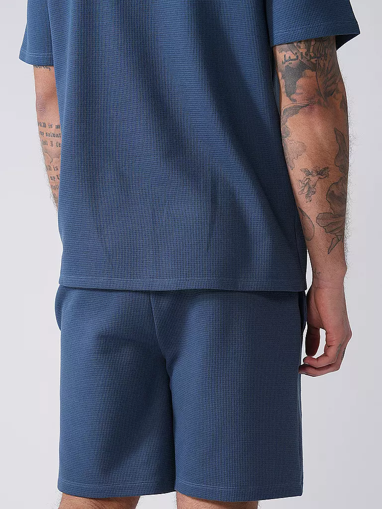 BOSS | Pyjamahose - Shorts | weiss