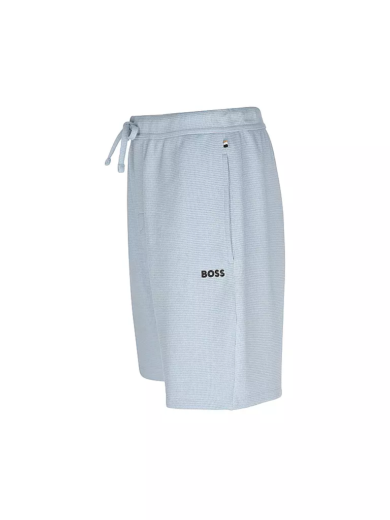 BOSS | Pyjamahose - Shorts | hellblau