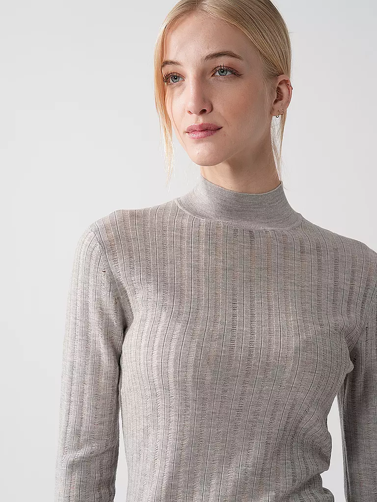BOSS | Rollkragenpullover FATIRAMI | blau