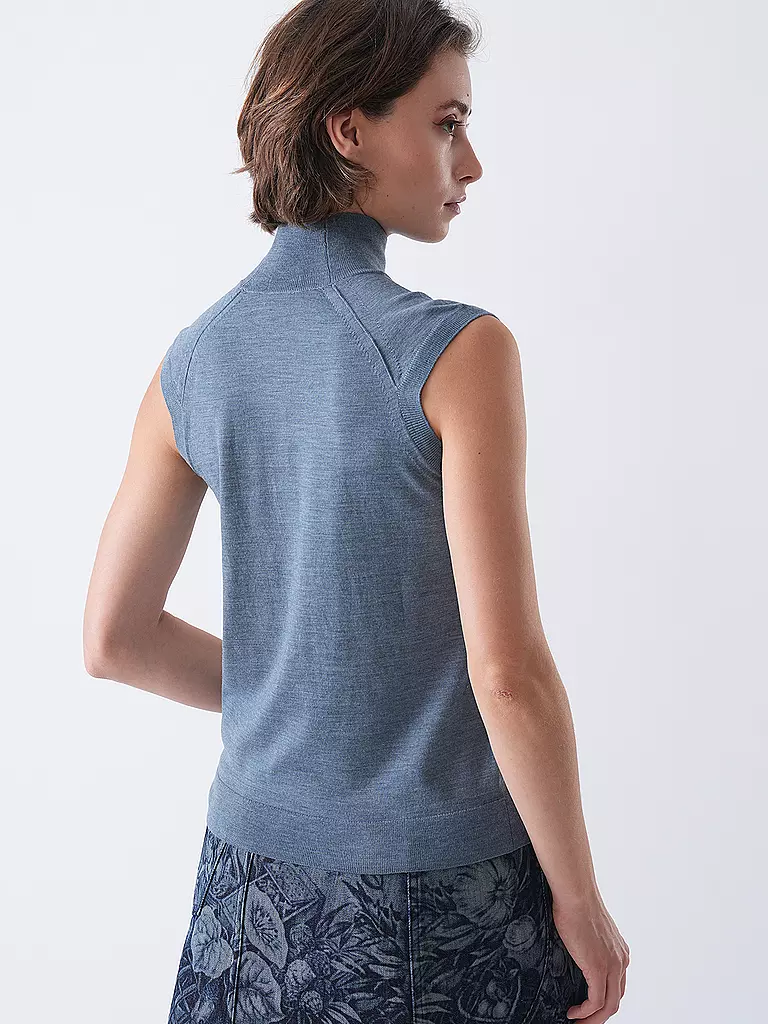 BOSS | Rollkragenpullover FIPINI | dunkelblau
