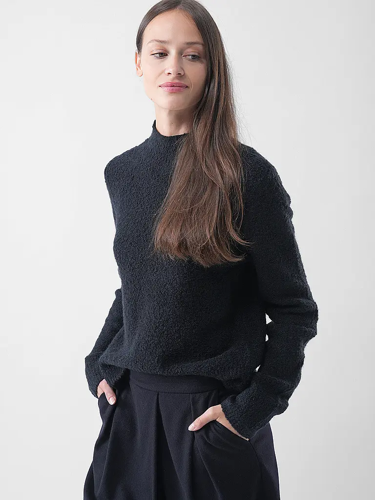 BOSS | Rollkragenpullover FUBRINA | Schwarz