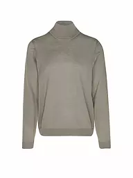 BOSS | Rollkragenpullover Slim Fit MUSSO | grün