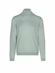 BOSS | Rollkragenpullover Slim Fit MUSSO | hellgrün