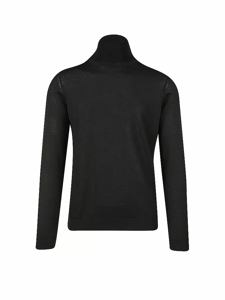 BOSS | Rollkragenpullover Slim Fit MUSSO | schwarz