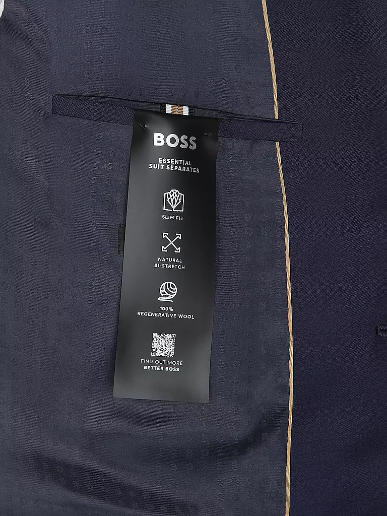 BOSS | Sakko Slim Fit H-HUGE | dunkelblau