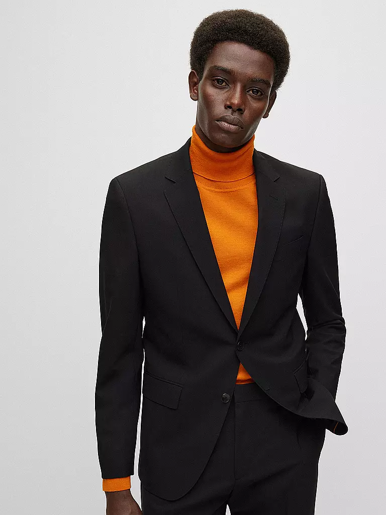 BOSS | Sakko Slim Fit Huge | schwarz