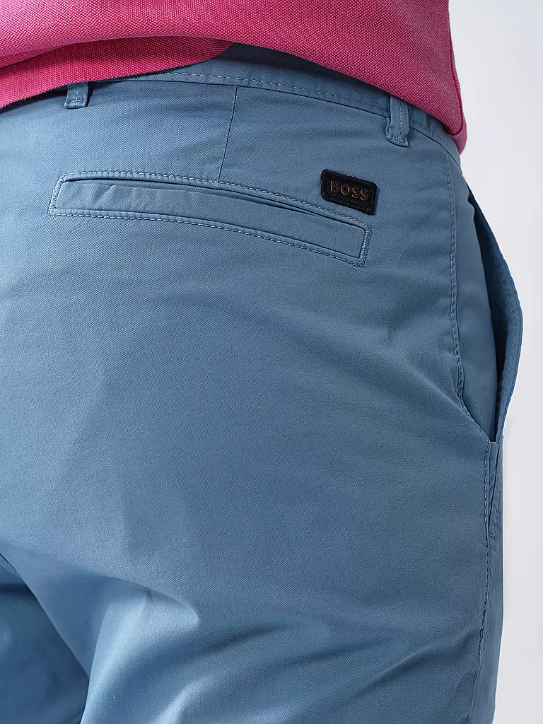 BOSS | Shorts Slim Fit | hellblau