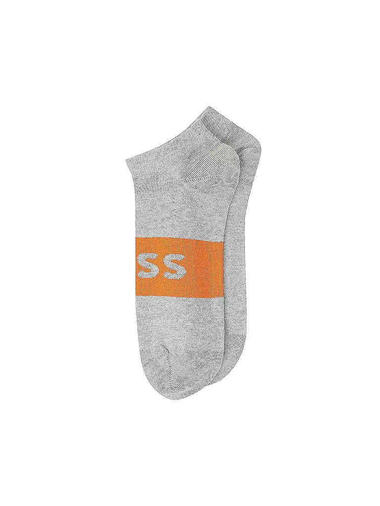 BOSS | Sneaker Socken 2-er Pkg | grau