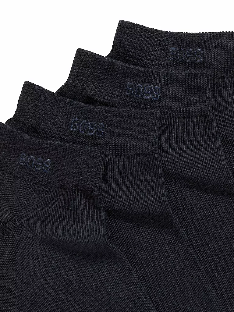 BOSS | Sneakersocken 2-er Pkg.  dark blue | schwarz