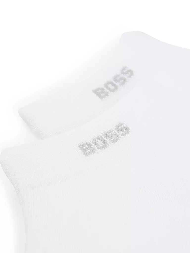 BOSS | Sneakersocken 2-er Pkg. white | schwarz