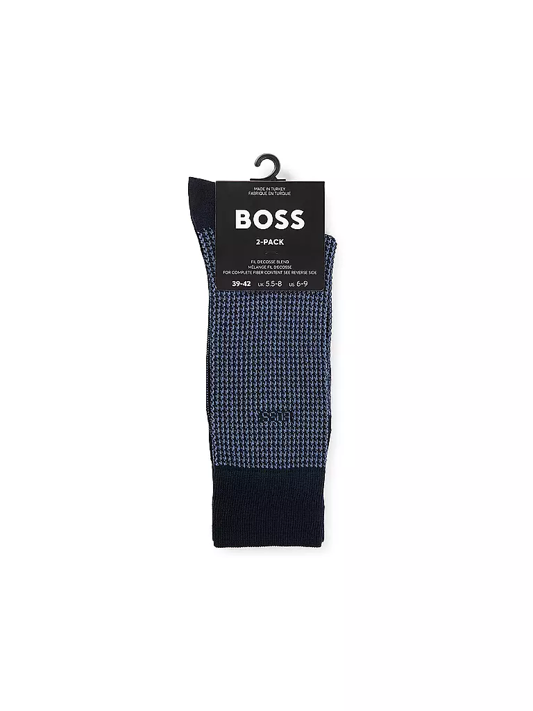 BOSS | Socke 2er Pkg. blue | dunkelblau