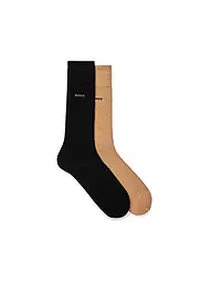 BOSS | Socken 2-er Pkg. dark blue | beige