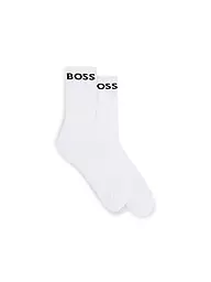 BOSS | Socken 2-er Pkg. black | weiss