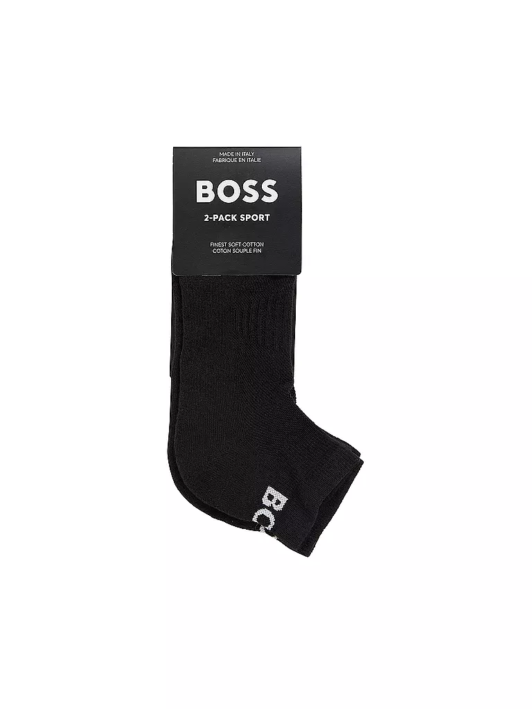 BOSS | Socken 2er Pkg black | schwarz