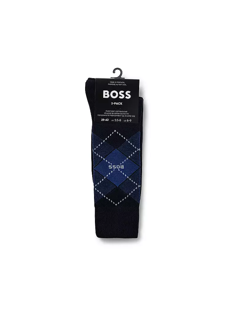 BOSS | Socken 2er Pkg dark blue | dunkelblau