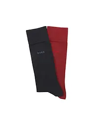 BOSS | Socken 2er Pkg. dark blue | dunkelrot