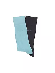 BOSS | Socken 2-er Pkg. medium beige | blau