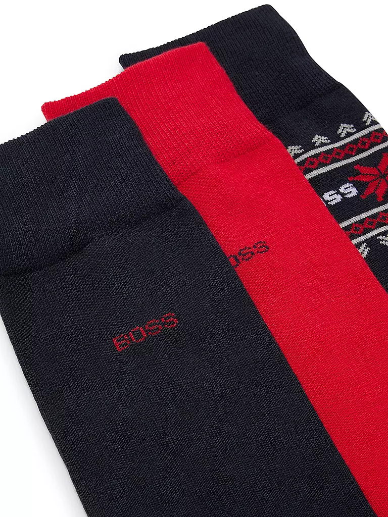 BOSS | Socken 3-er Pkg. dark blue | dunkelblau
