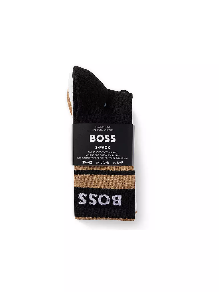 BOSS | Socken 3er Pkg open miscellaneous | beige