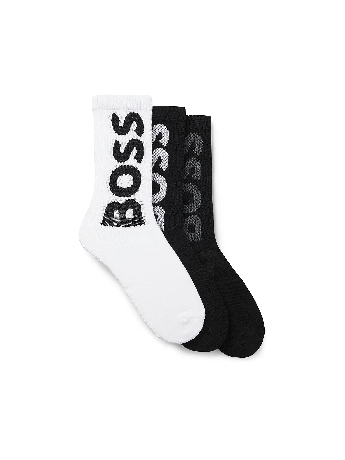 BOSS | Socken 3er Pkg. open miscellaneous | schwarz