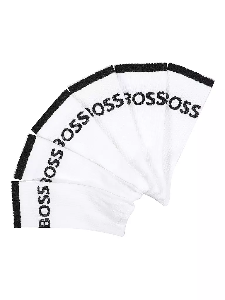 BOSS | Socken 6er Pkg. white | weiss