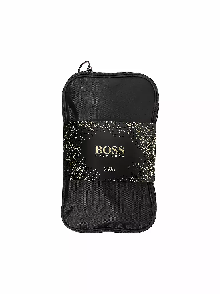 BOSS | Socken Geschenkbox 2-er Pkg. black | schwarz