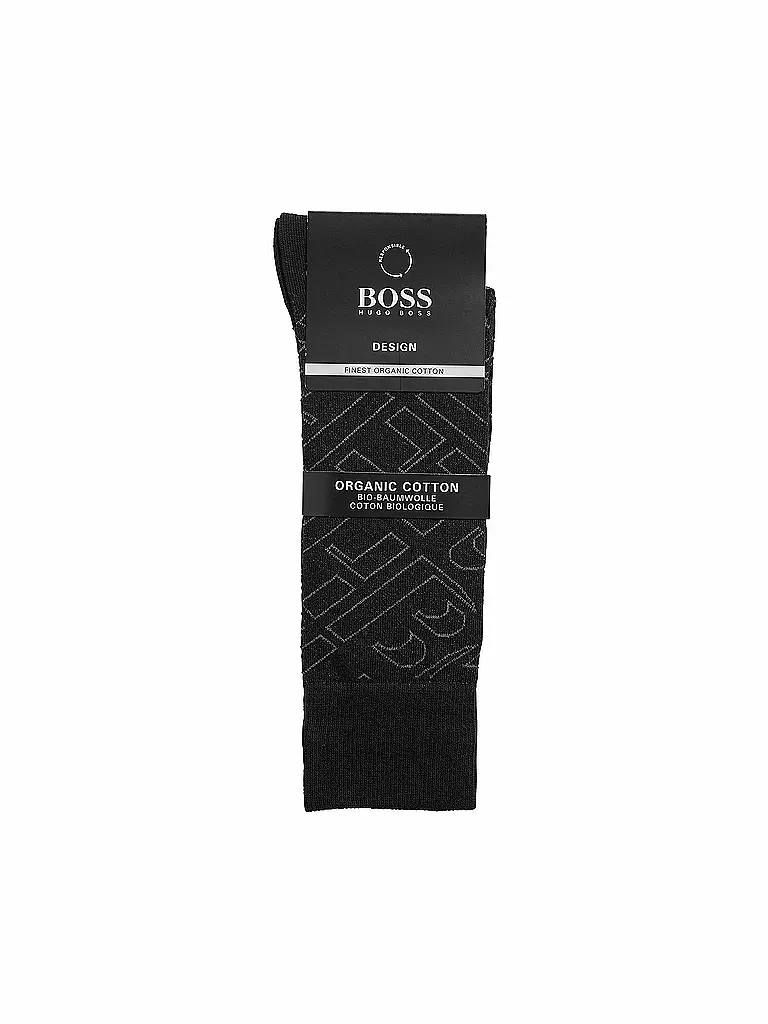 BOSS | Socken RS Monogram black | schwarz
