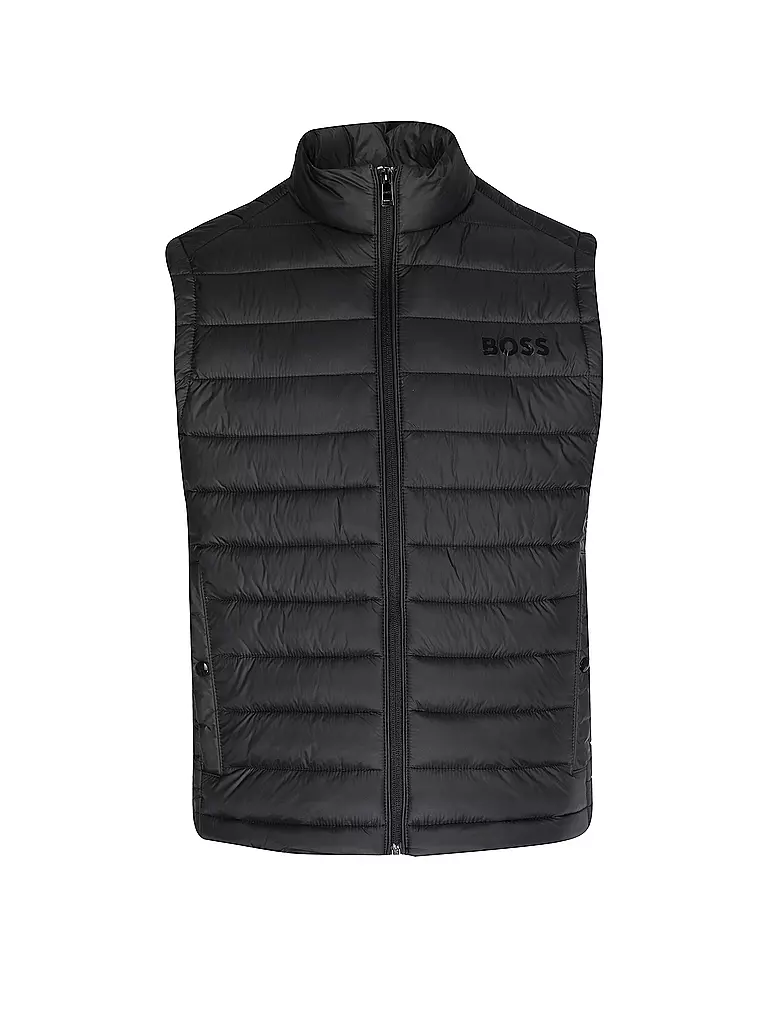 BOSS | Steppgilet  | schwarz