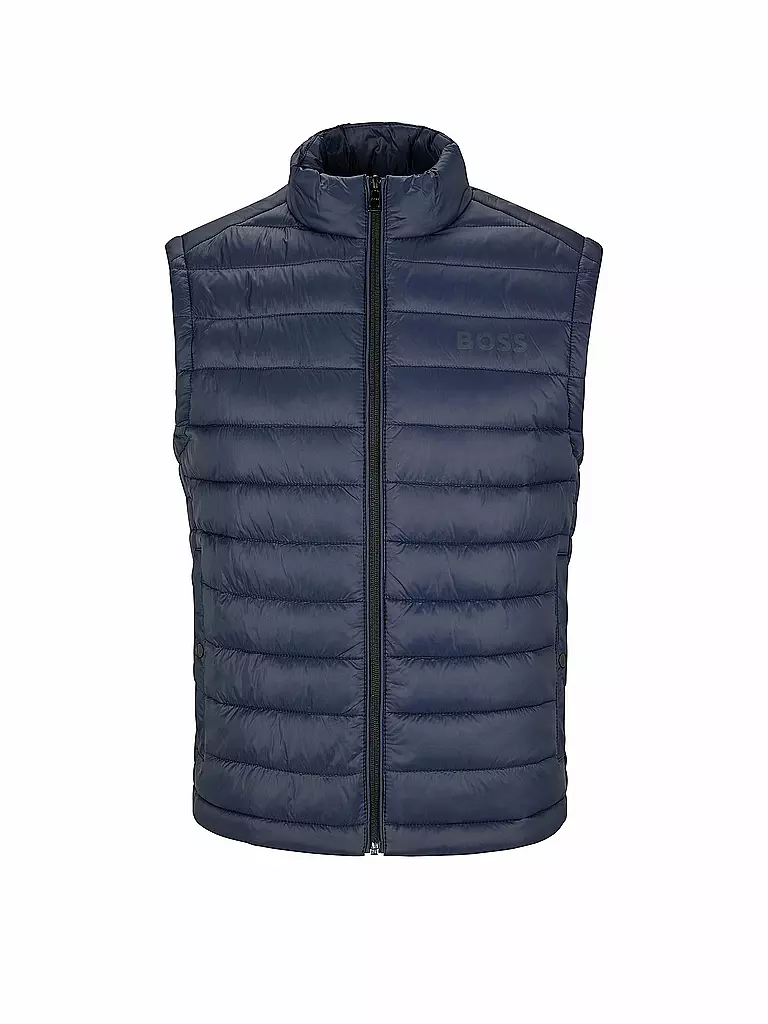 BOSS | Steppgilet  | dunkelblau