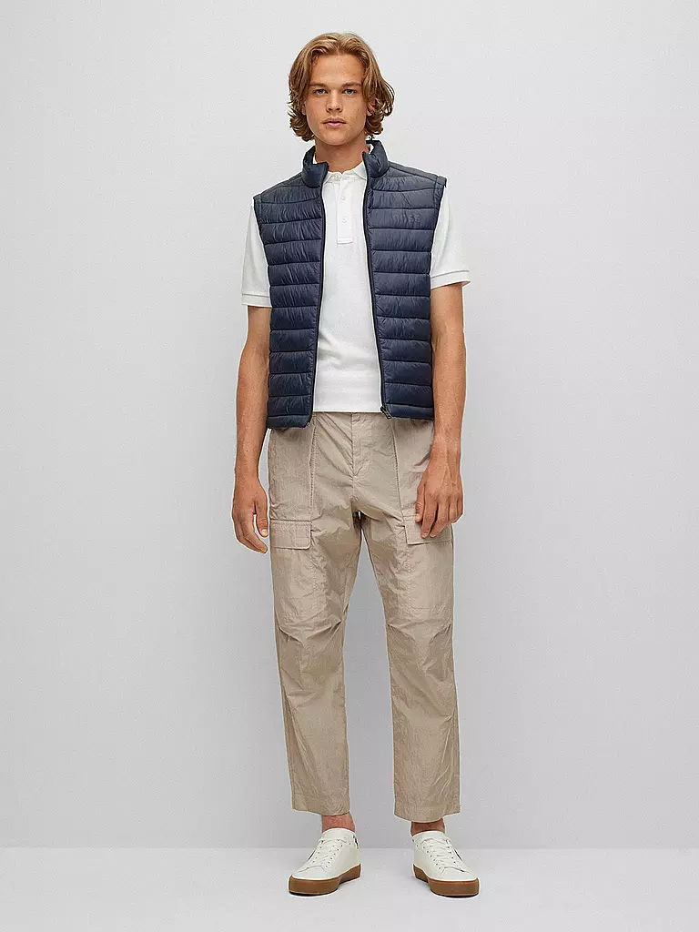 BOSS | Steppgilet  | dunkelblau