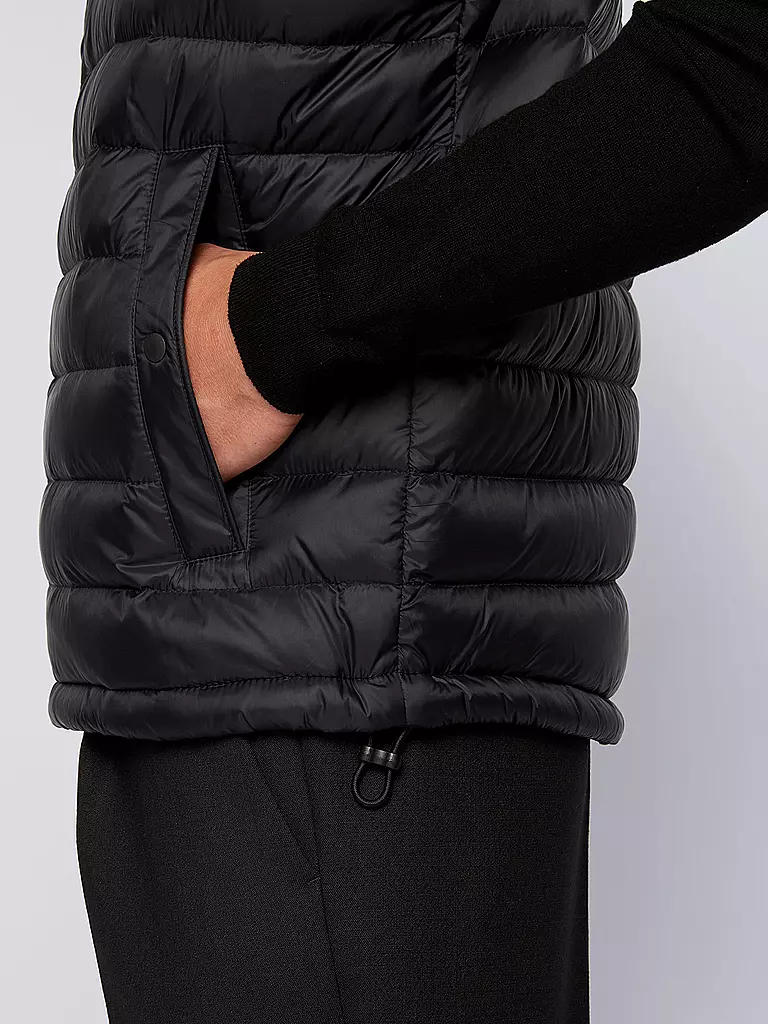 BOSS | Steppgilet Chroma  | schwarz