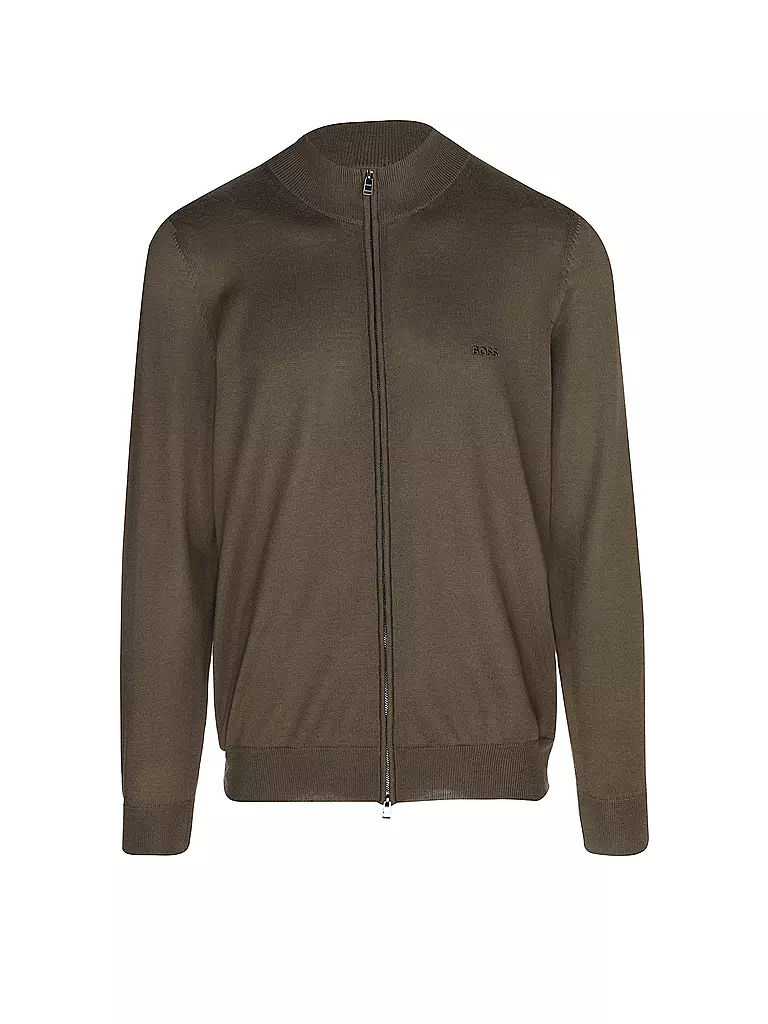 BOSS | Strickjacke BALONSO | olive
