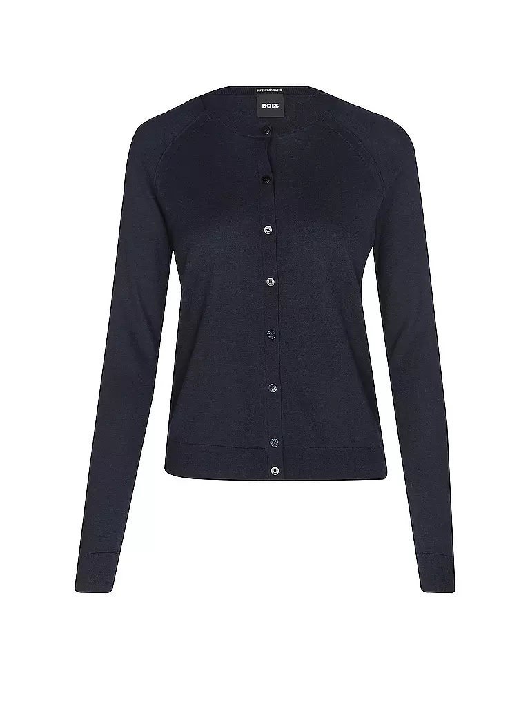 BOSS | Strickjacke FONAMI | dunkelblau