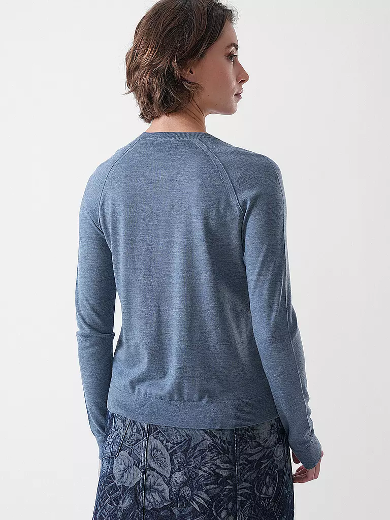 BOSS | Strickjacke FONAMI | blau