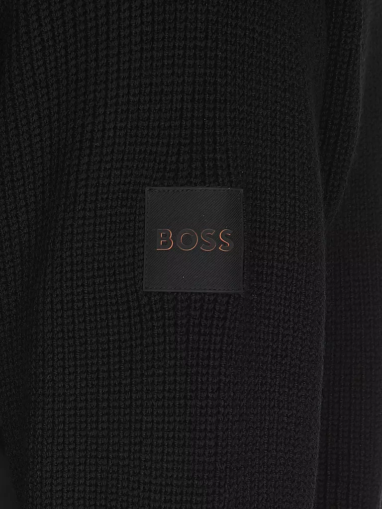 BOSS | Strickjacke KIACCIO | schwarz